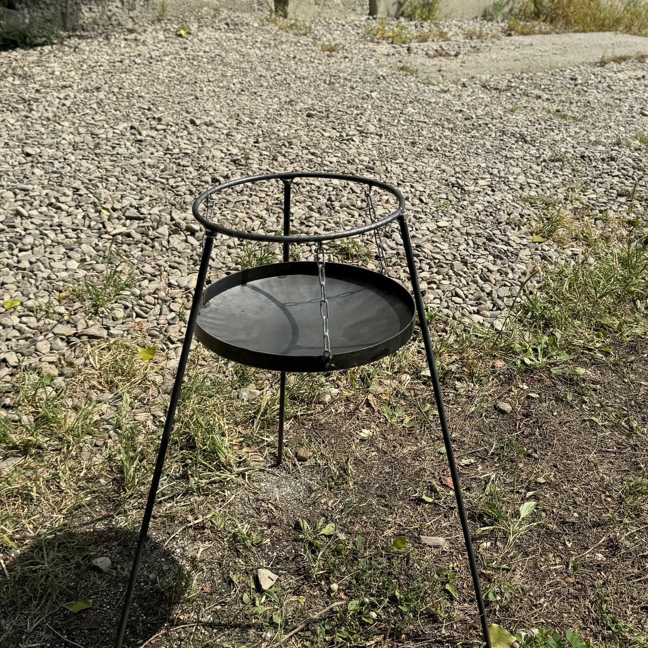 Підставка (садж) для сковороди  40-50см цільні ноги