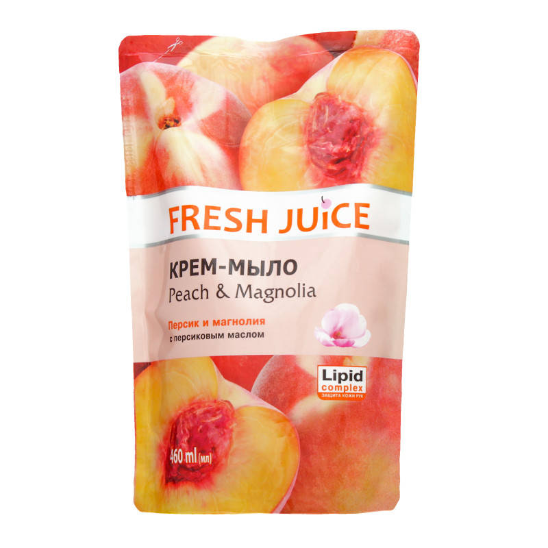 

Рідке мило Fresh Juice 460мл дой-пак ПЕРСИК