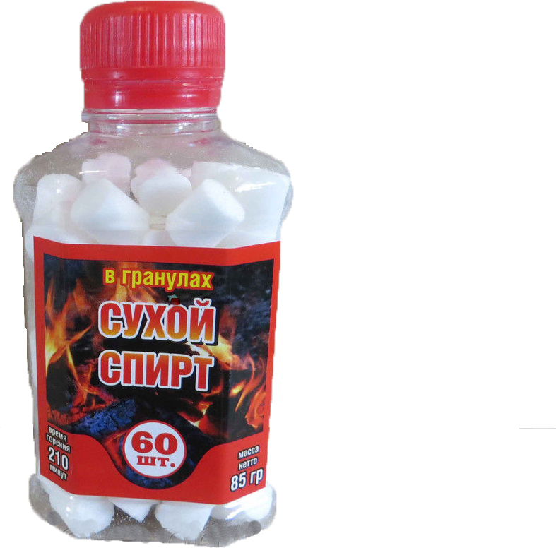 

Сухий спирт 60 таблеток (гранули)