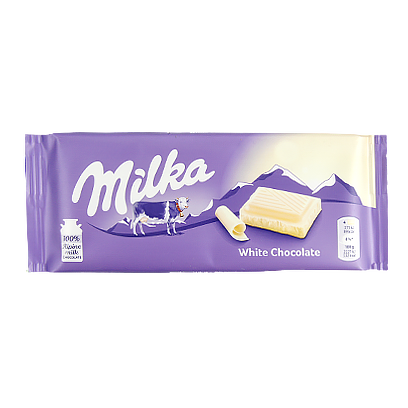 

Шоколад Мілка біла Milka white 100g 22шт/ящ (Код : 00-00005287)