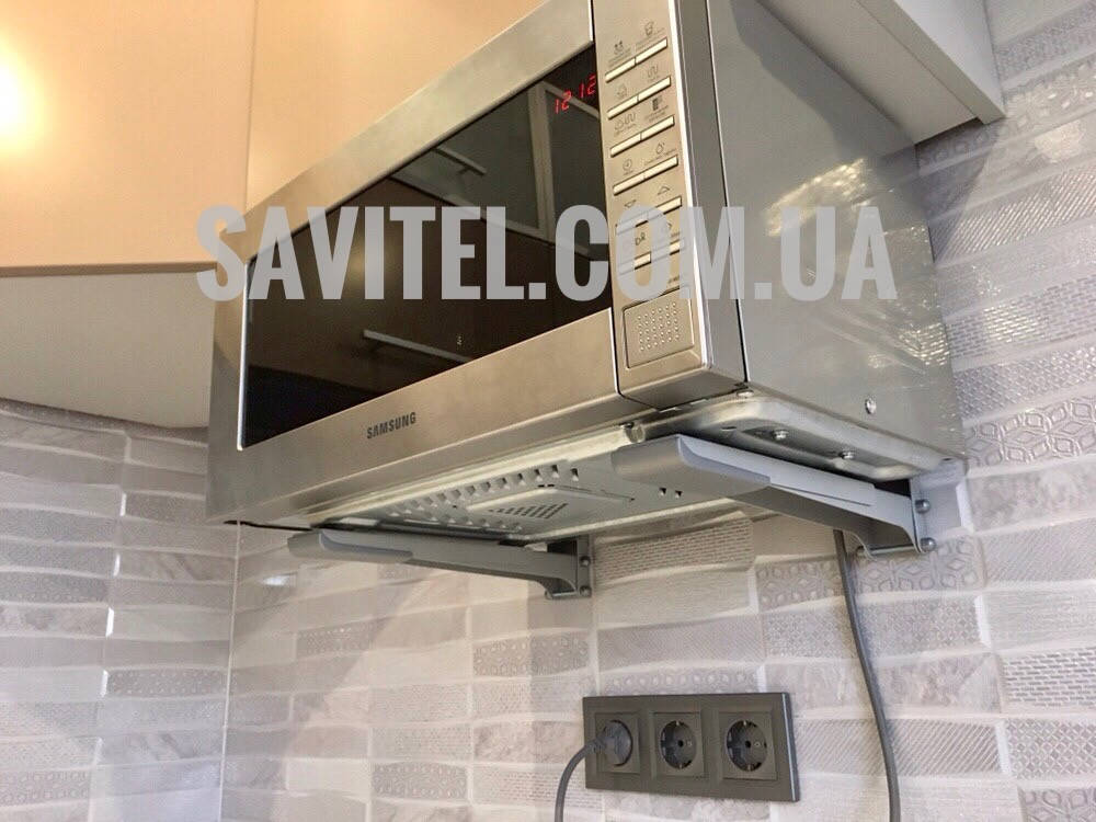 

Кронштейн для микроволновой печи SAVITEL MWS-3 Металлик