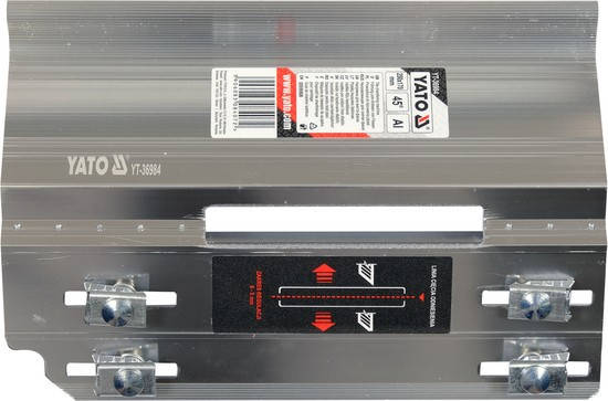 

Направляющая для снятия фаски с плитки под углом 45 градусов YATO YT-36984