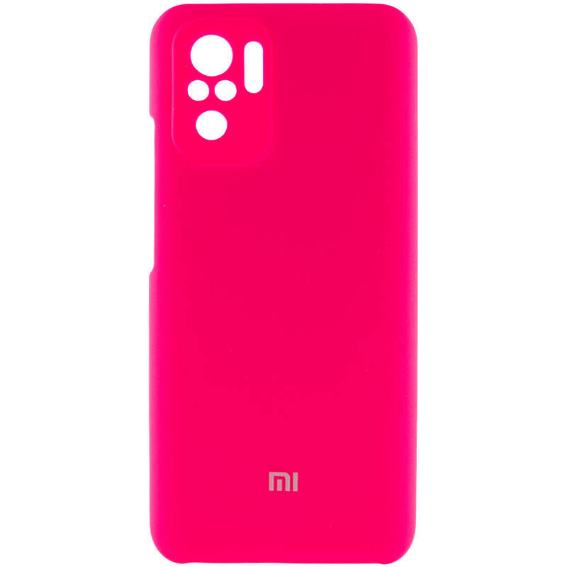 

Силиконовый Чехол с защитой камеры (AAA) для Xiaomi Redmi Note 10 / Note 10s