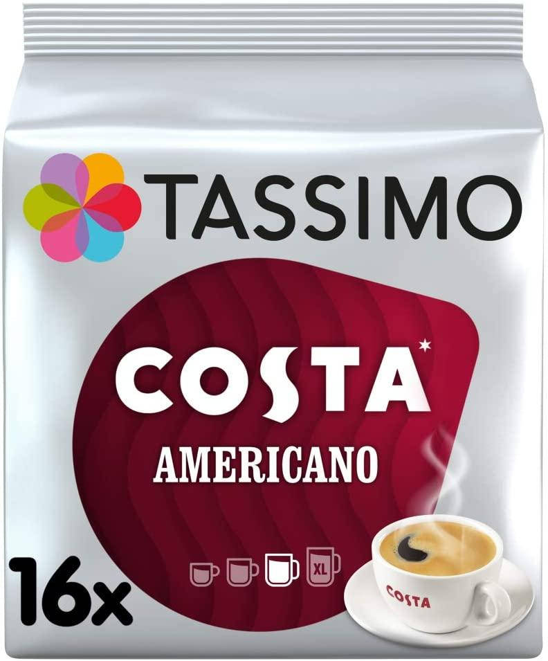 

Кофе в капсулах Тассимо - Tassimo COSTA AMERICANO (16 порций)