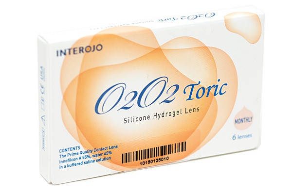 

Контактные линзы О2О2 toric 1шт