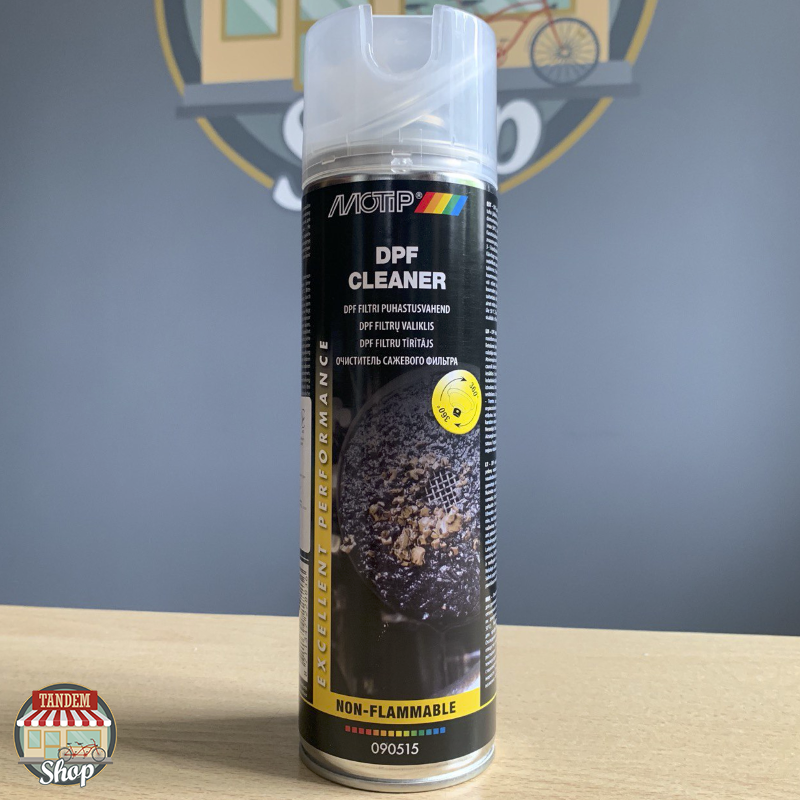 

Очиститель сажевого фильтра Motip «DPF Cleaner», 400 мл Аэрозоль