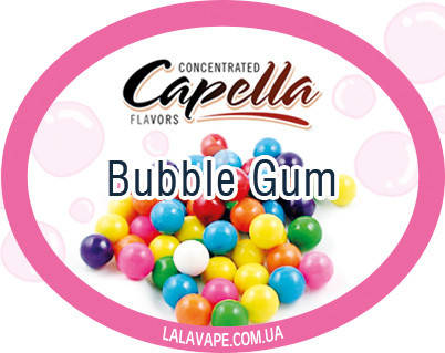 

Ароматизатор Capella Bubble Gum (Жевательная резинка)
