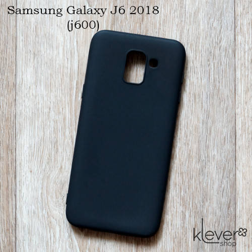 

Силиконовый чехол накладка Candy для Samsung Galaxy J6 2018 (J600) (черный)