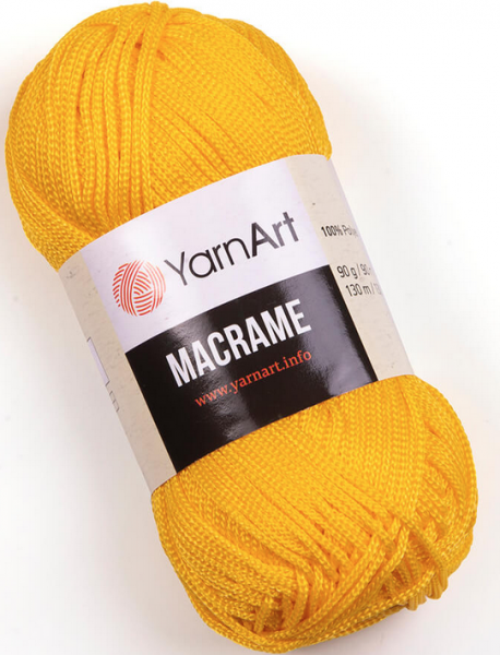 

Пряжа Macrame-142 Yarnart, Желтый