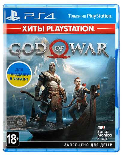 

Игра God of War Русская версия Sony PlayStation 4 Б/У
