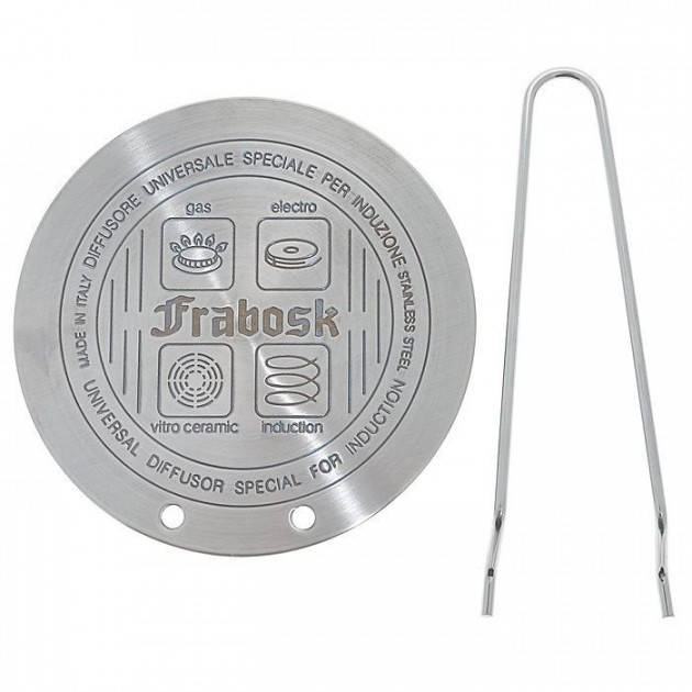 

Диск для индукции с щипцами диам.14см 099.01 FRABOSK