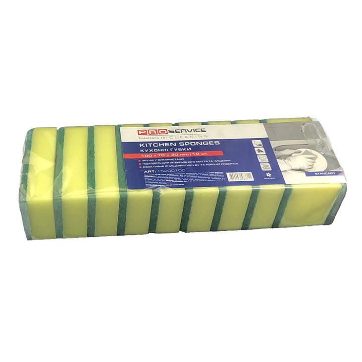 

Губки кухонные МАКСИ 10шт. ProService