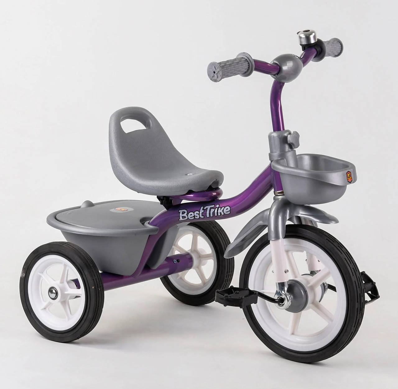

Велосипед 3-х колёсный BS-4298 "Best Trike" фиолетовый 02416