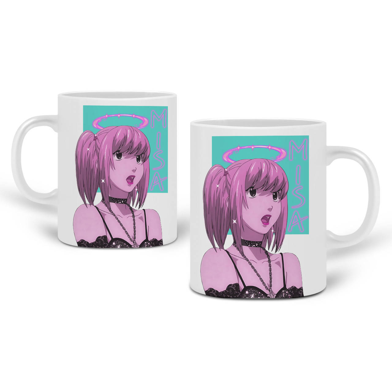 

Кружка Миса Аманэ Тетрадь смерти (Misa Amane Death Note) 330 мл Чашка Керамическая (20259-2827), Белый