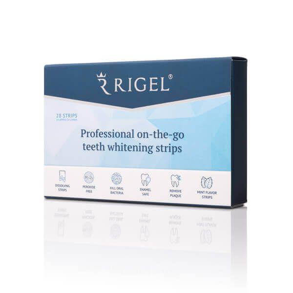 

Профессиональные полоски для отбеливания зубов Rigel Strips, 1шт