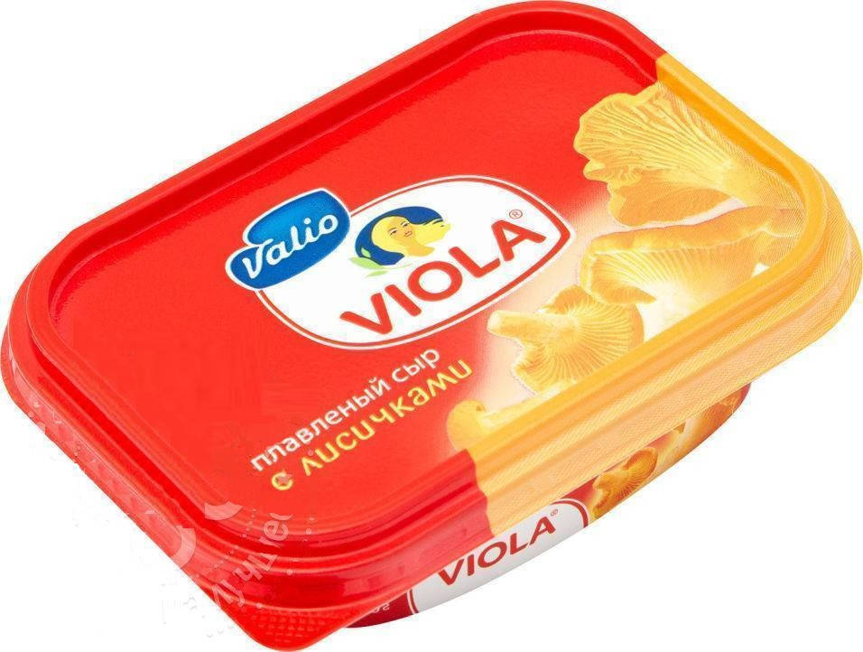 

Сыр Плавленый с Лисичками 60% Viola Valio Виола Валио 200 г Финляндия