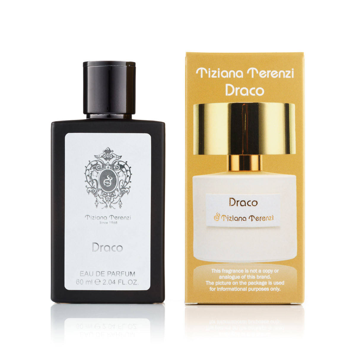 

60 мл мини-парфюм Draco Tiziana Terenzi (унисекс) - черный флакон
