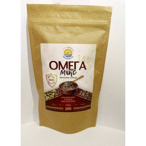 

Омега-микс - диетическая каша (смесь) 250г тм Десналенд