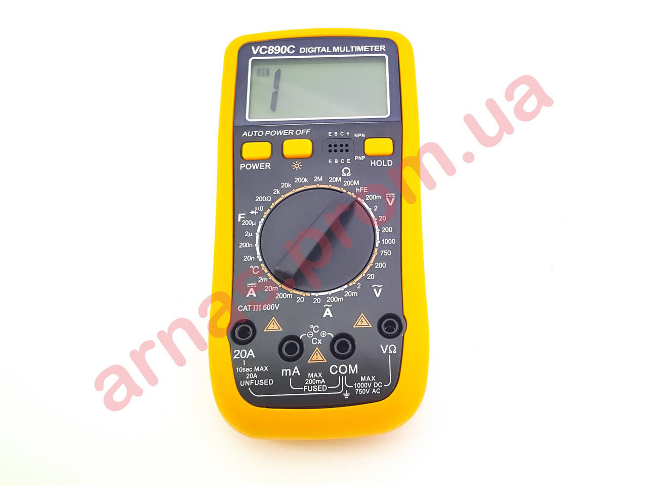 

Мультиметр (тестер) VC890C цифровой