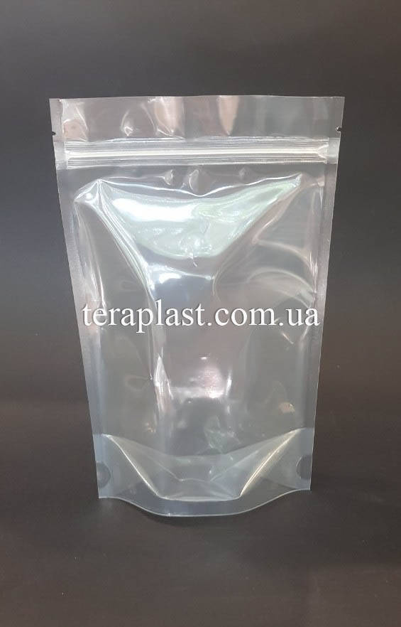 

Дой-Пак 150г прозрачный глянцевый 130х200 с зип замком