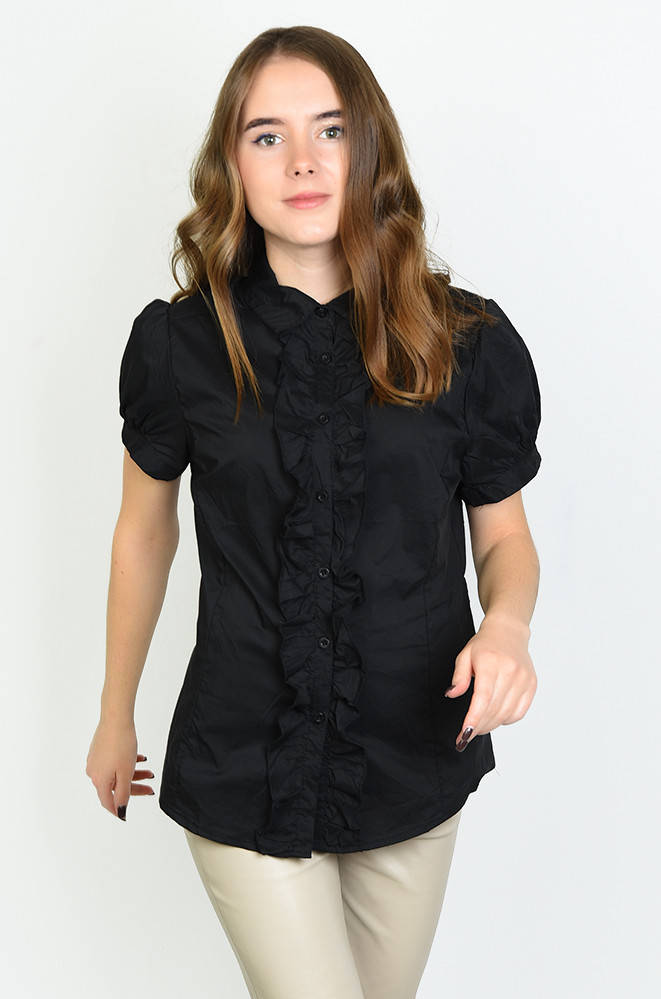 

Блуза женская черная 139743M, Черный