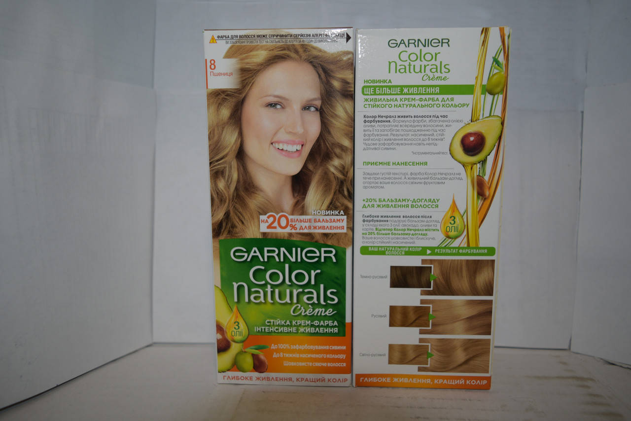 

Краска для волос Garnier Color Naturals 8 (Пшеница)