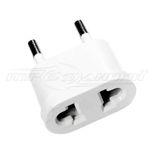 

Электрический сетевой переходник 10A US, AU to EU, белый
