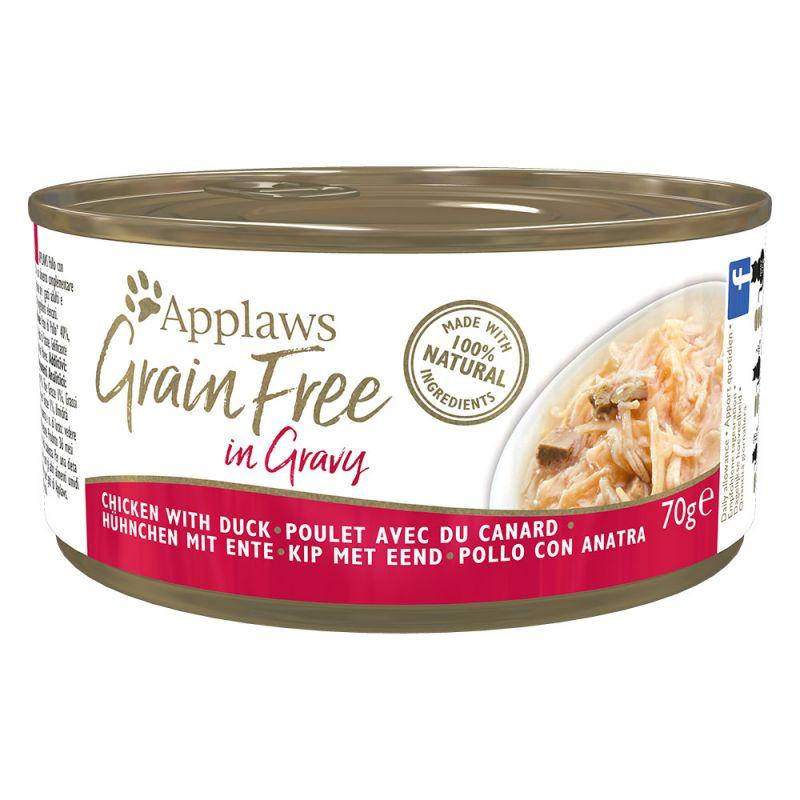 

Applaws GrainFree консервы для кошек Курица с Уткой в соусе
