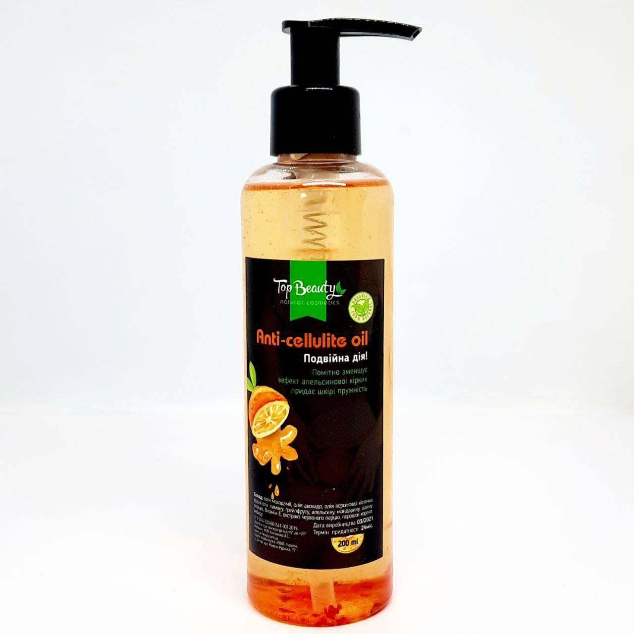 

Антицеллюлитное масло двойного действия Top Beauty Anti-cellulite Oil (200 мл)
