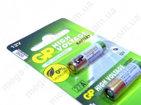 

Батарейка 27A GP (1шт)