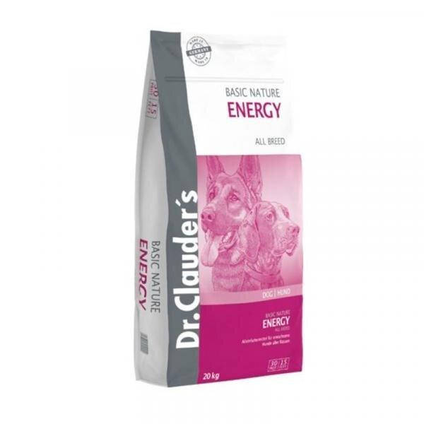 

Сухой корм для взрослых собак Dr.Clauder's Basic Nature Energy 20 кг.