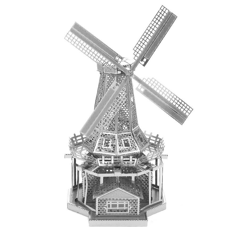 

Металлический 3D-пазл (конструктор) Ветряная мельница