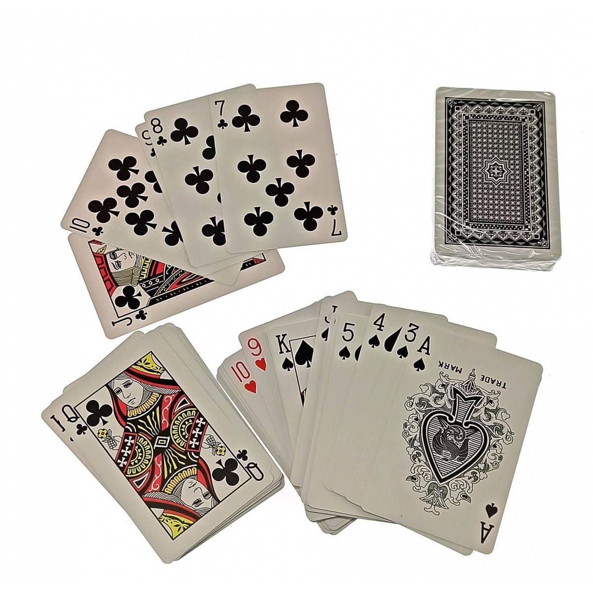 

Карты игральные пластиковые "Royal" (12,5х9,4х1,8 см)(2 колоды)