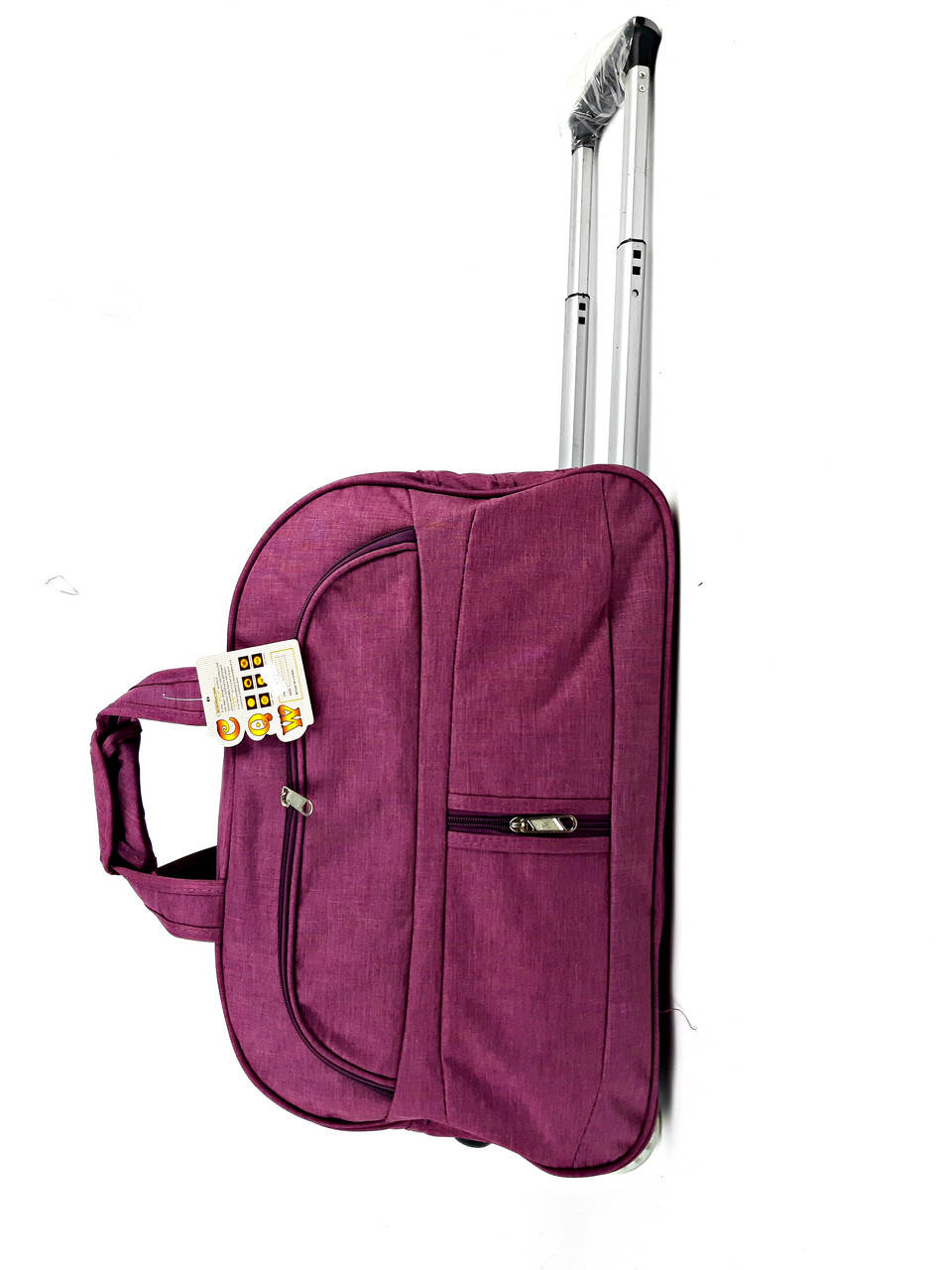 

Маленькая сумка на колесах 45л Фиолетовая (50*28*33) чемодан дорожная сумка валіза на колесах, Фиолетовый