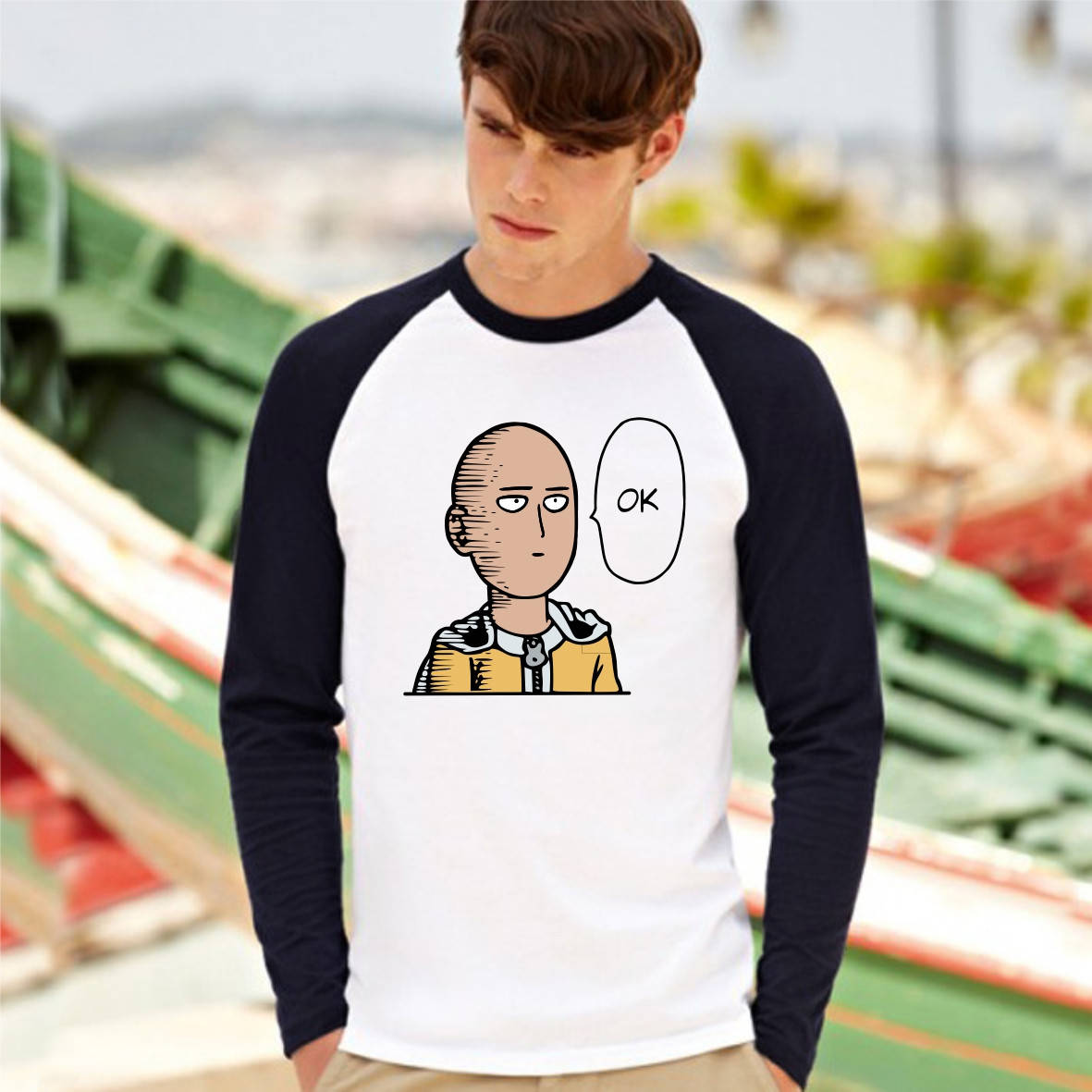 

Лонгслив One Punch Man (Ванпачмен) M