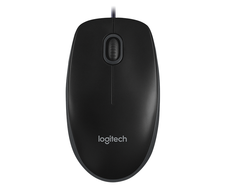 

Мышь USB Logitech B100 black, Черный