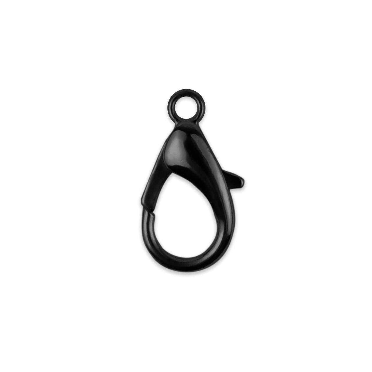 

Карабин лобстер 2,3 см Черный металлик