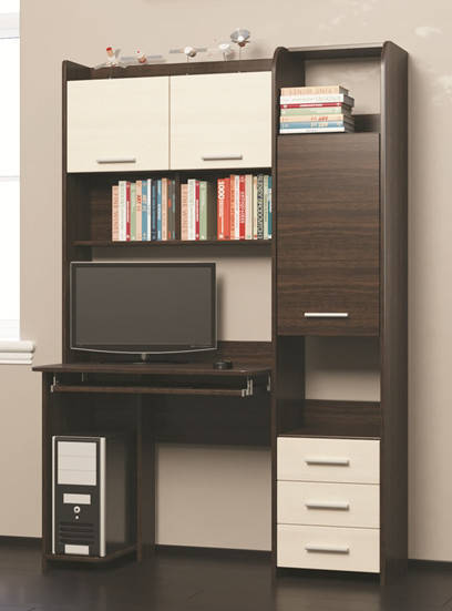 

Компьютерный стол Гимназист-2 (1250х550х1866)