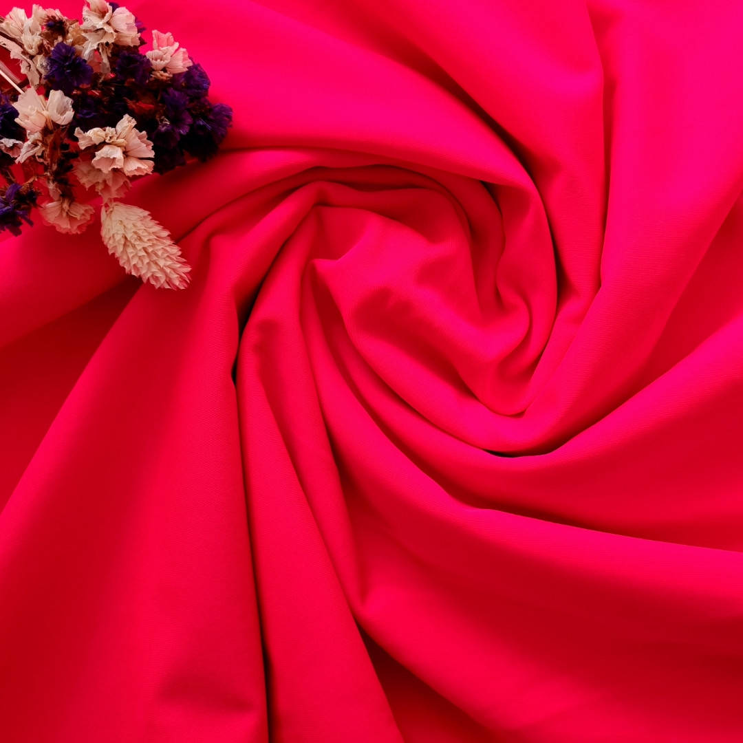 

Лайкра матовая Fluor Red Chrisanne Clover 1м