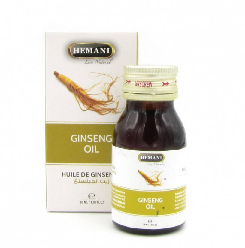 

Натуральное масло женьшеня Hemani