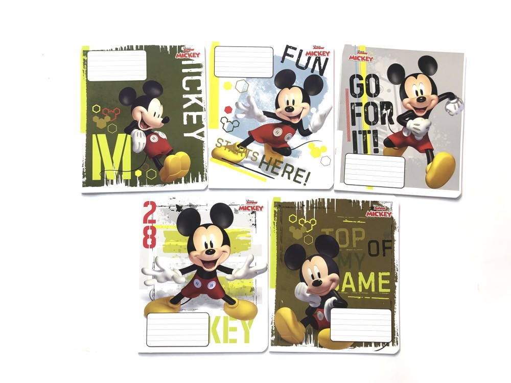 

Тетрадь 18 лист.клетка Disney, серия Пригоди Міккі Мауса, ЦЕНА ЗА УП. 20ШТ, ТМ Тетрада, Украина (20/200 )