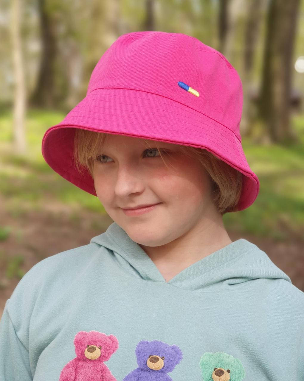 

Детская панама "Прапор Украины" Розовый