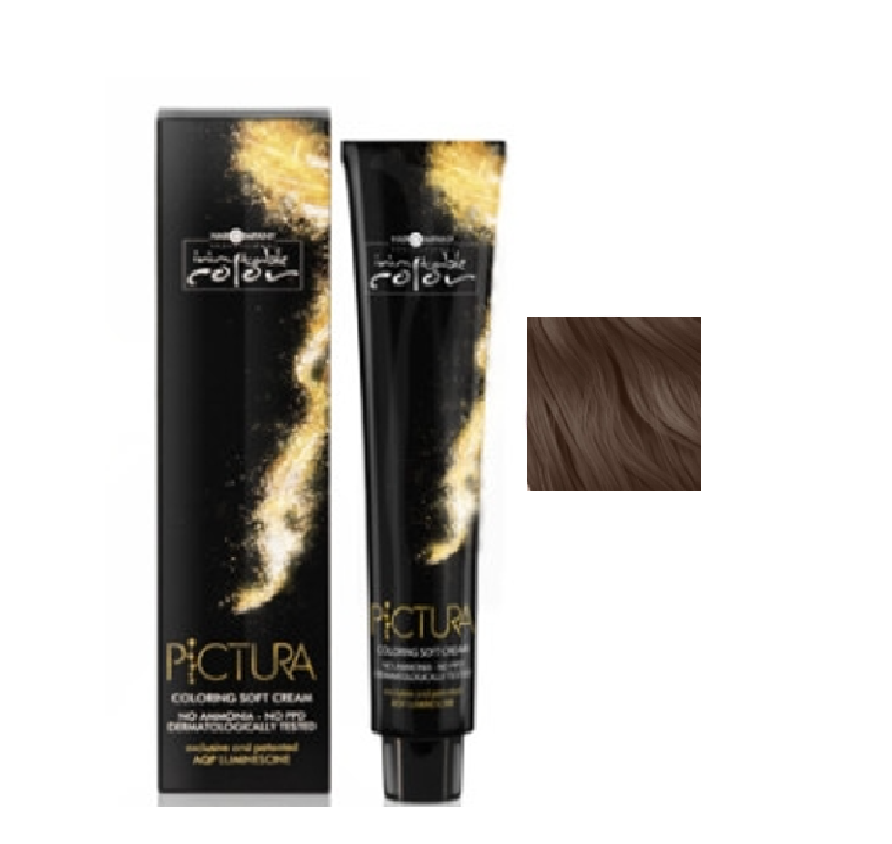 

Крем краска Hair Company Inimitable Pictura 6.1 темно-русый пепельный 100 мл