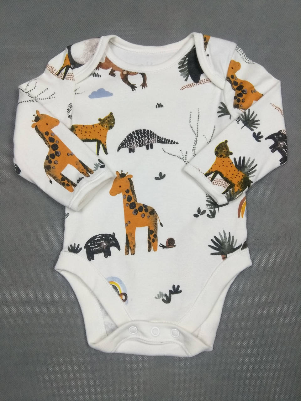 

Бодик с длинным рукавом для мальчика George, First size (50-56см)