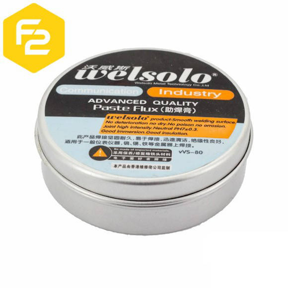 

Флюс-паста WLS-50 Welsolo [40г] для пайки печатных плат и навесного монтажа