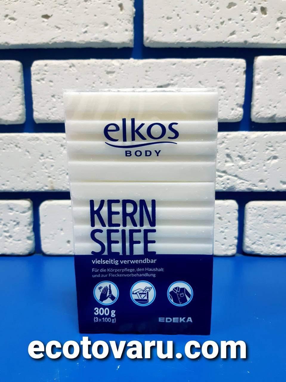 

Elkos мыло хозяйственное 3*100 гр