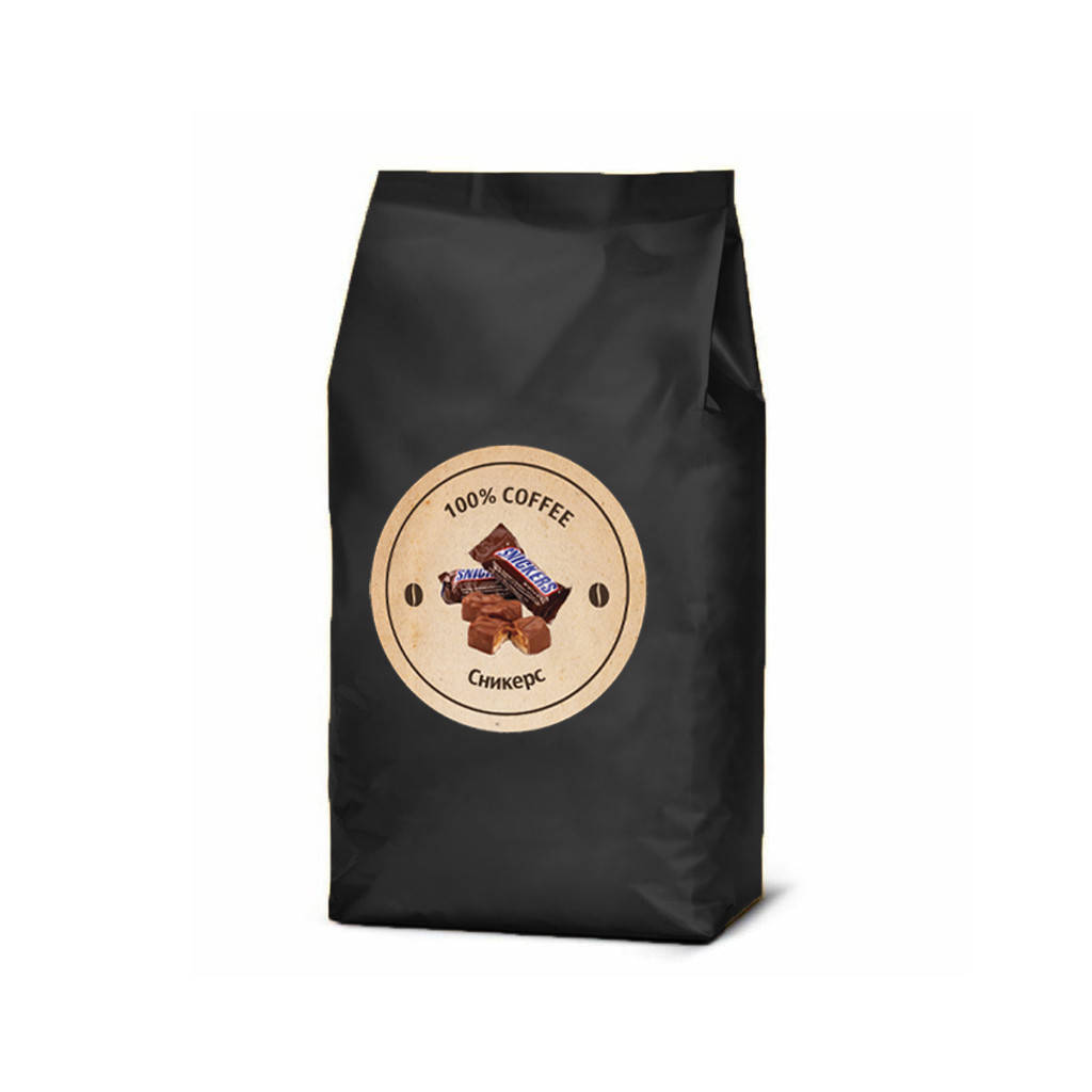 

Кофе растворимый ароматизированный "Сникерс" 1 кг