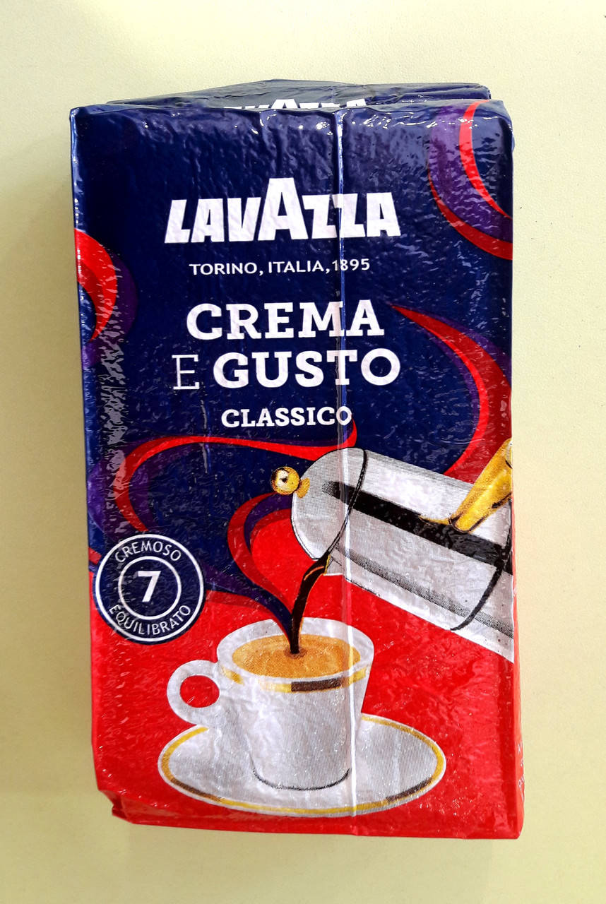 

Кофе Lavazza Crema & Gusto 250 г молотый