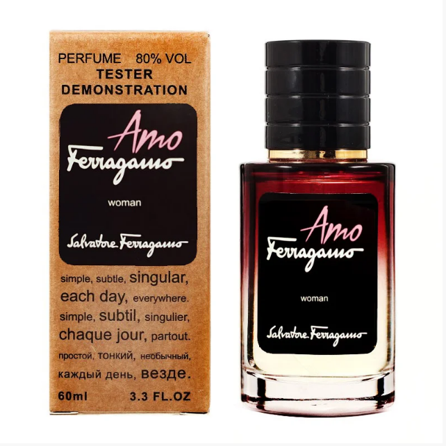 

Salvatore Ferragamo Amo Ferragamo TESTER LUX, женский, 60 мл