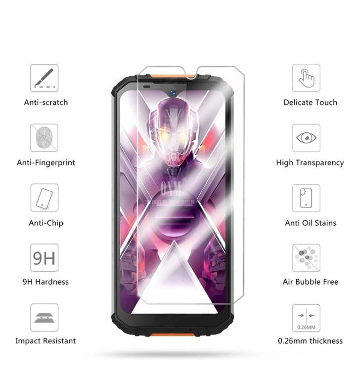 

Захисне скло для Oukitel WP6 2.5D